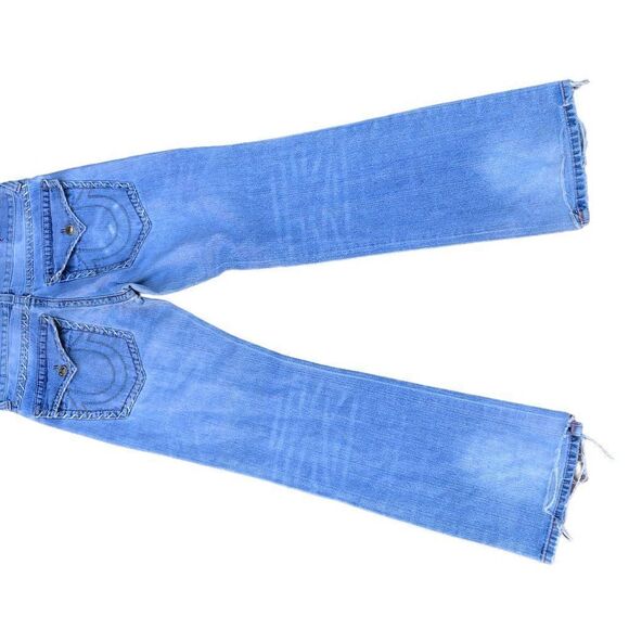 True Religion Jeans Size 34 White Stitch No Tab - Picture 7 of 11